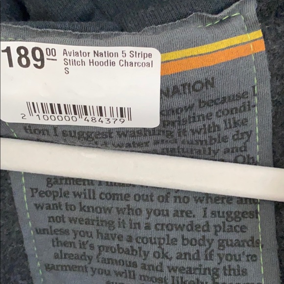 NWT aviator nation hoodie - Picture 3 of 5